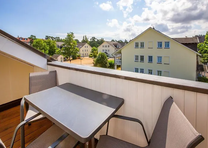 Appartement Duenenpark - Komfortplus Mit 1 Schlafzimmer Und Balkon Im Dachgeschoss 114