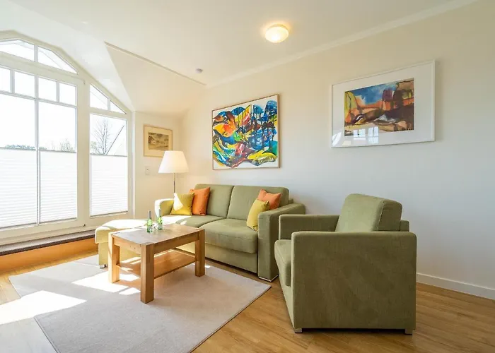 Duenenpark - Komfortplus Mit 1 Schlafzimmer Und Balkon Im Dachgeschoss 114 Binz